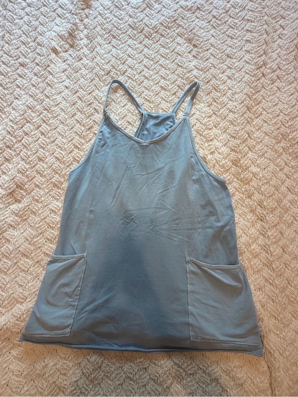 Free People Movement Light Blue Romper Dress - Picture 4 of 5